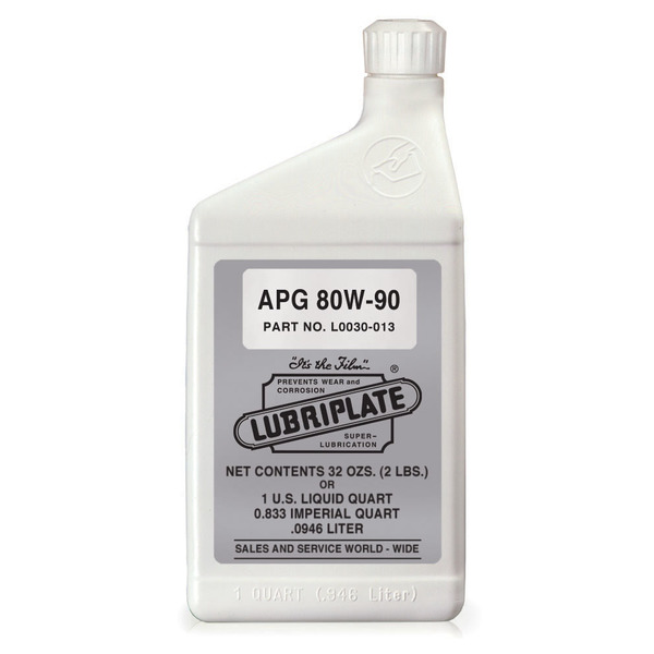 Lubriplate 2 lb Gear Box Fluid Bottle 150 ISO Viscosity, Amber L0030-013